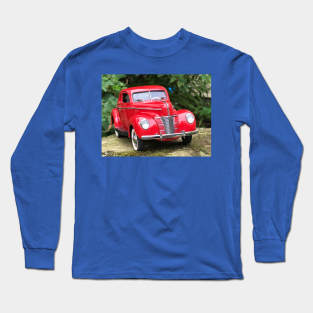 US 1950’s car fixed head coupe Long Sleeve T-Shirt